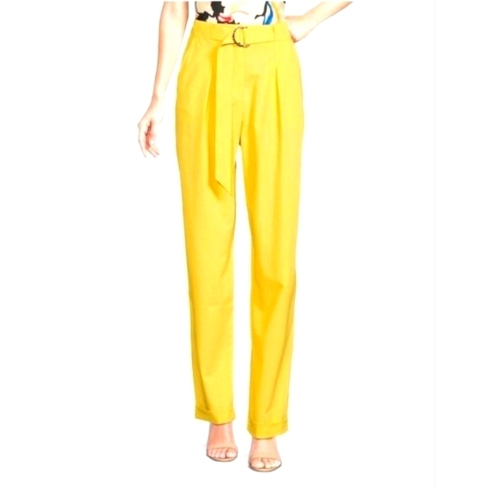Tanya taylor high waist belted pants